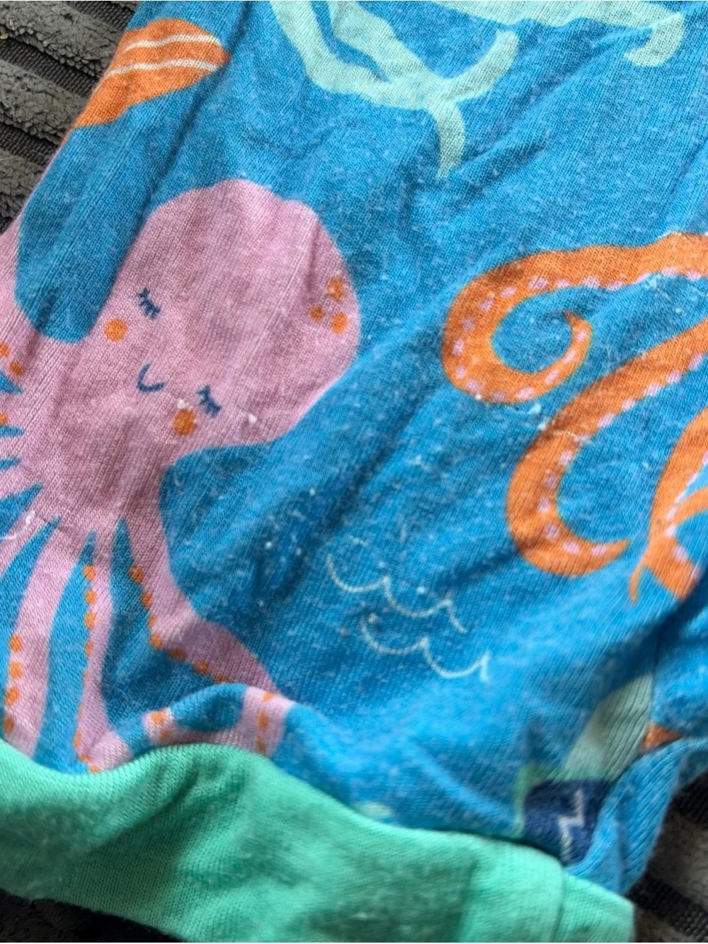 Little Sleepies Shorty Zippy Bundle Unisex Ocean Caterpillar Succulents 6-12 Mo